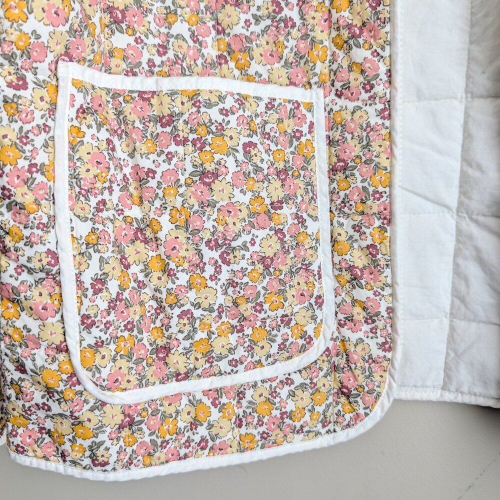Joe Fresh x Jillian Harris Floral quilted zip jacket - Picture 9 of 12